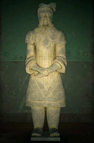 Warrior statue