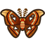 Illustration of the critter Atlas Moth